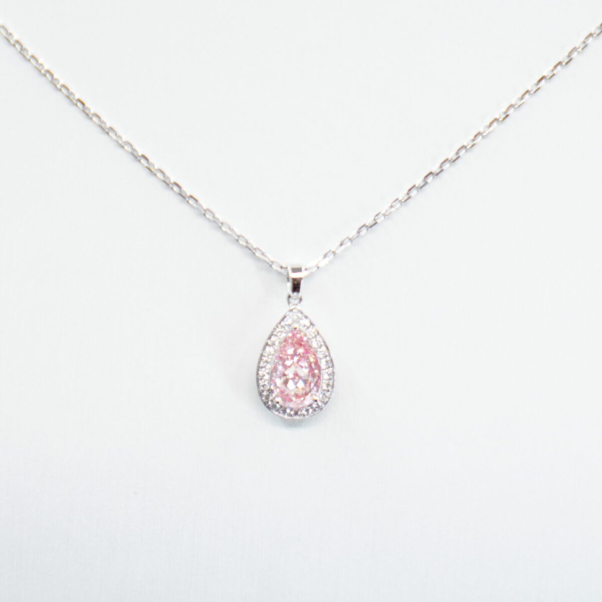 Pink Diamond Necklace