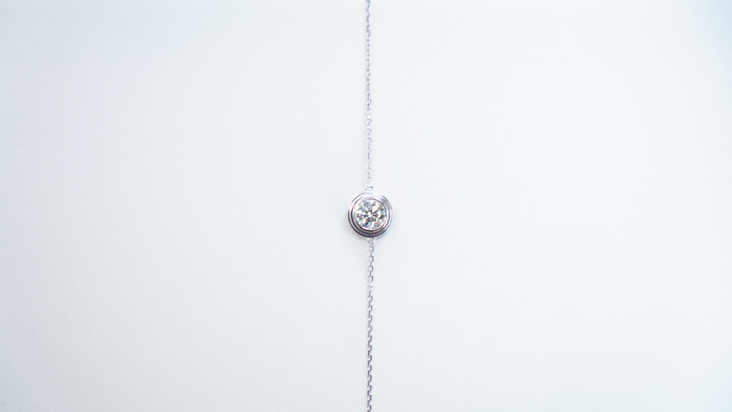 1.01 carat tw round laboratory grown diamond bracelet in 9kt white gold 1.01 carat tw round laboratory grown diamond bracelet in 9kt white gold