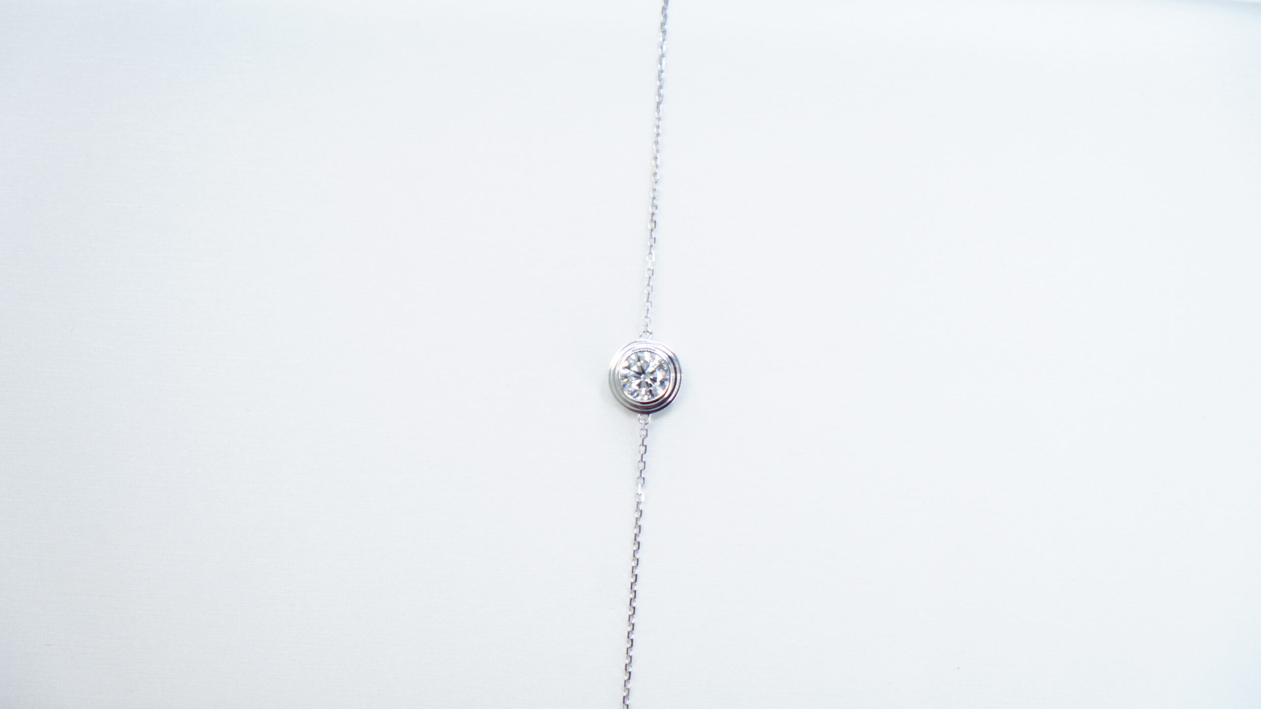1.01 carat tw round laboratory grown diamond bracelet in 9kt white gold 1.01 carat tw round laboratory grown diamond bracelet in 9kt white gold