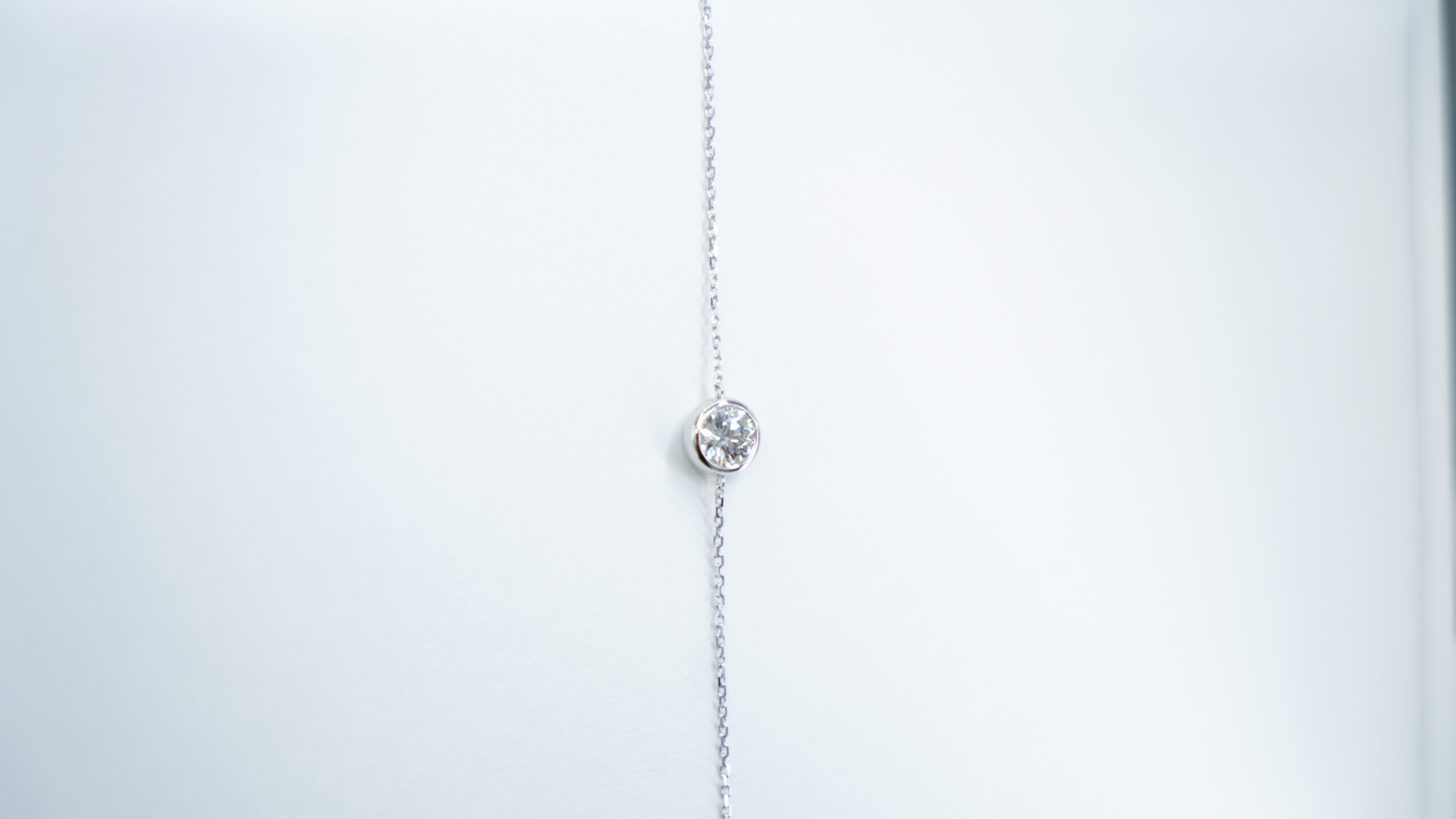 1.06 carat tw round laboratory grown diamond bracelet in 9kt white gold 1.06 carat tw round laboratory grown diamond bracelet in 9kt white gold
