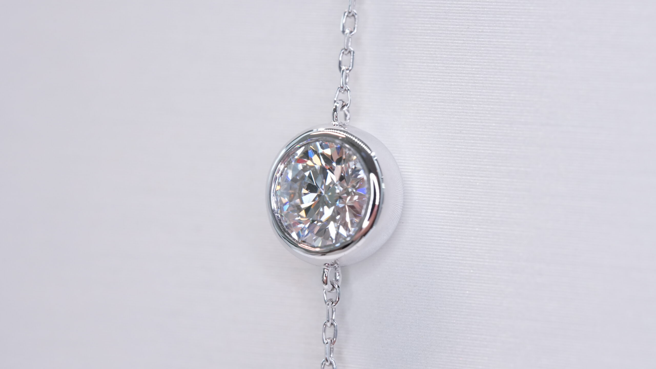 Round laboratory grown diamond bracelet Round laboratory grown diamond bracelet