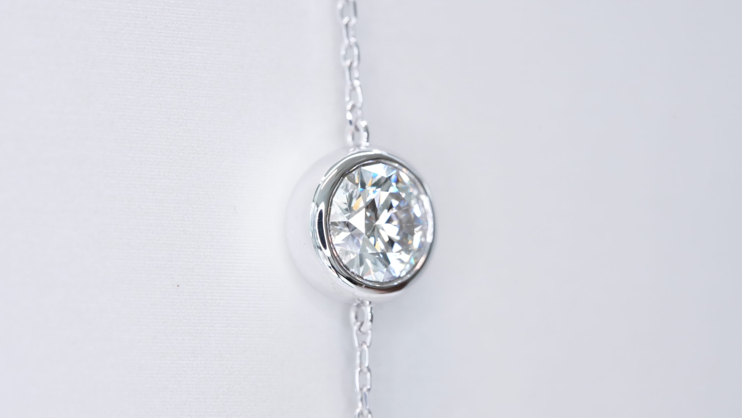 Round laboratory grown diamond bracelet Round laboratory grown diamond bracelet