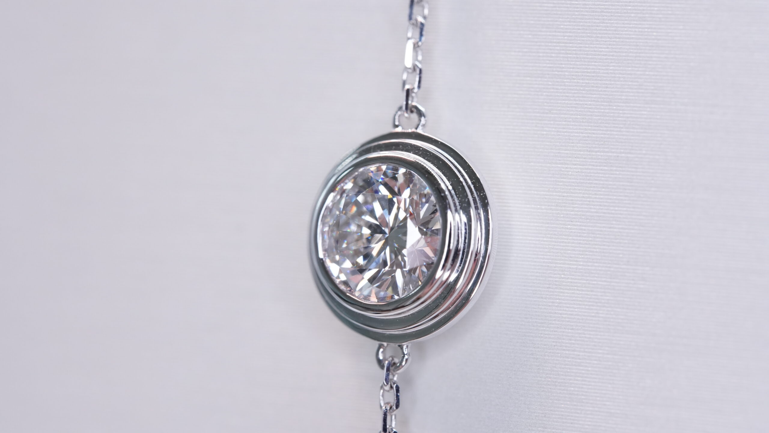 Round laboratory grown diamond bracelet Round laboratory grown diamond bracelet